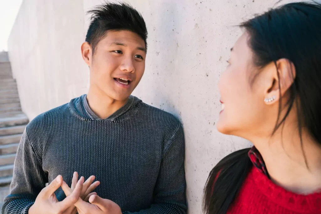 a couple having a DTR - defining the relationship moment