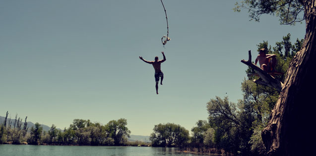 jump in lake