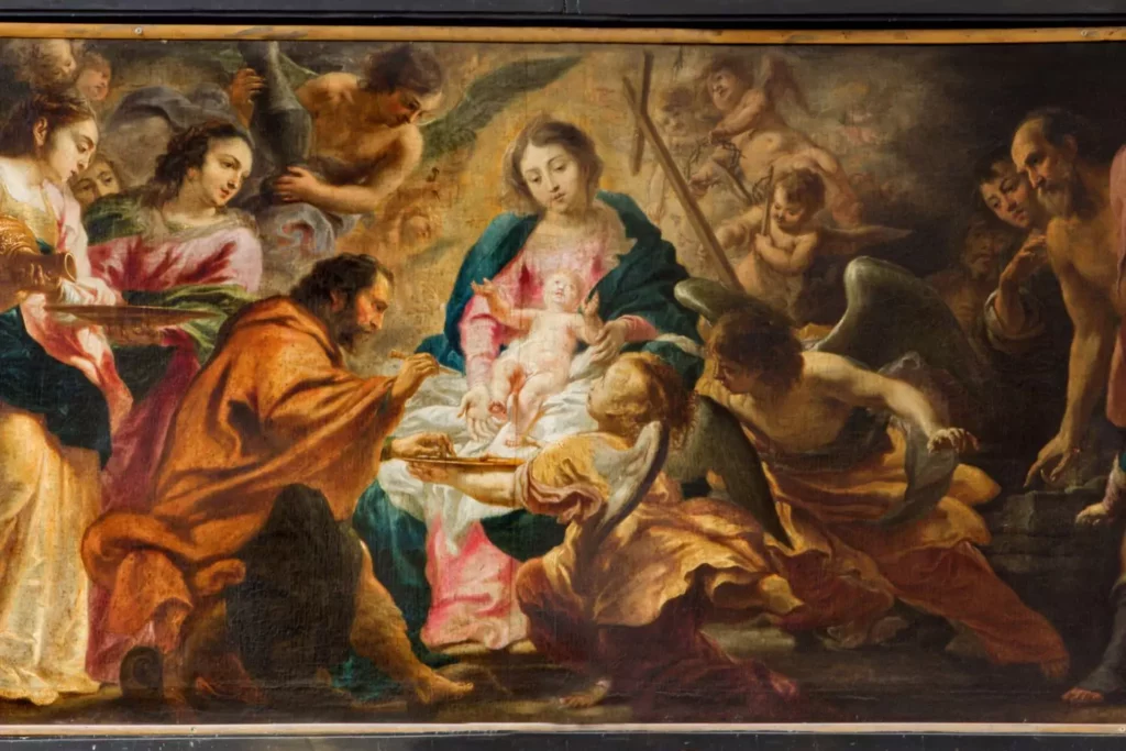 Nativity scene, the Christmas story