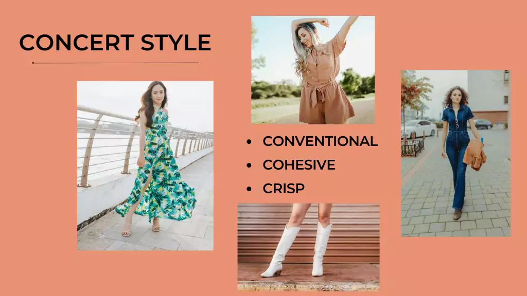 images of concert style